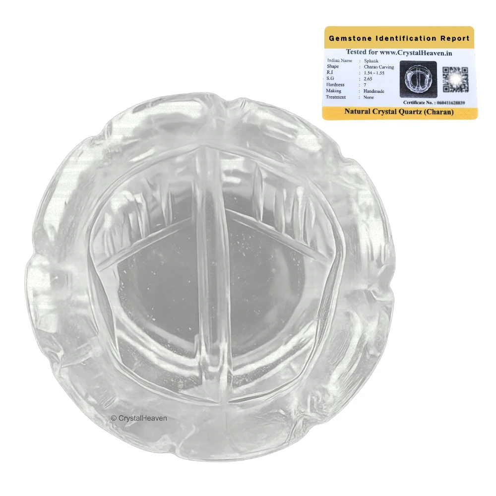 Sphatik Charan Paduka (30-50 Gram)