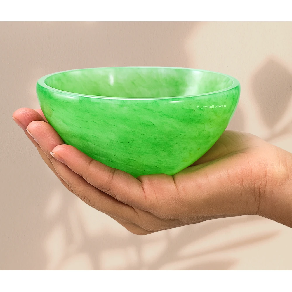 Green Aventurine Crystal Bowl - 3 Inch