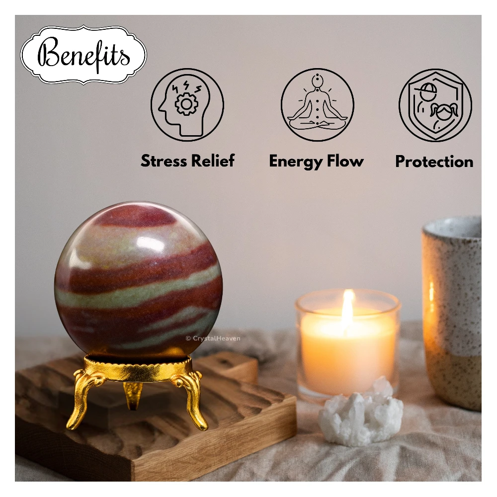 Shiva Lingam Sphere (1.5 Inch)