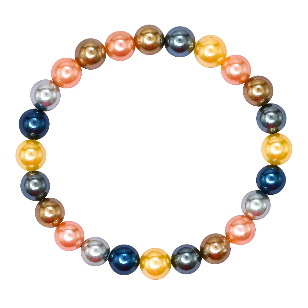 Multi Pearl Bracelet (Elastic)