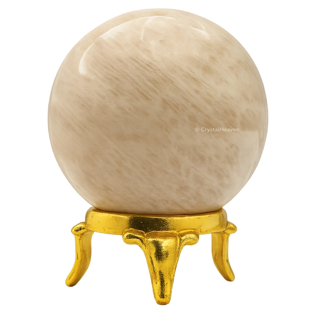 Cream Moonstone Sphere
