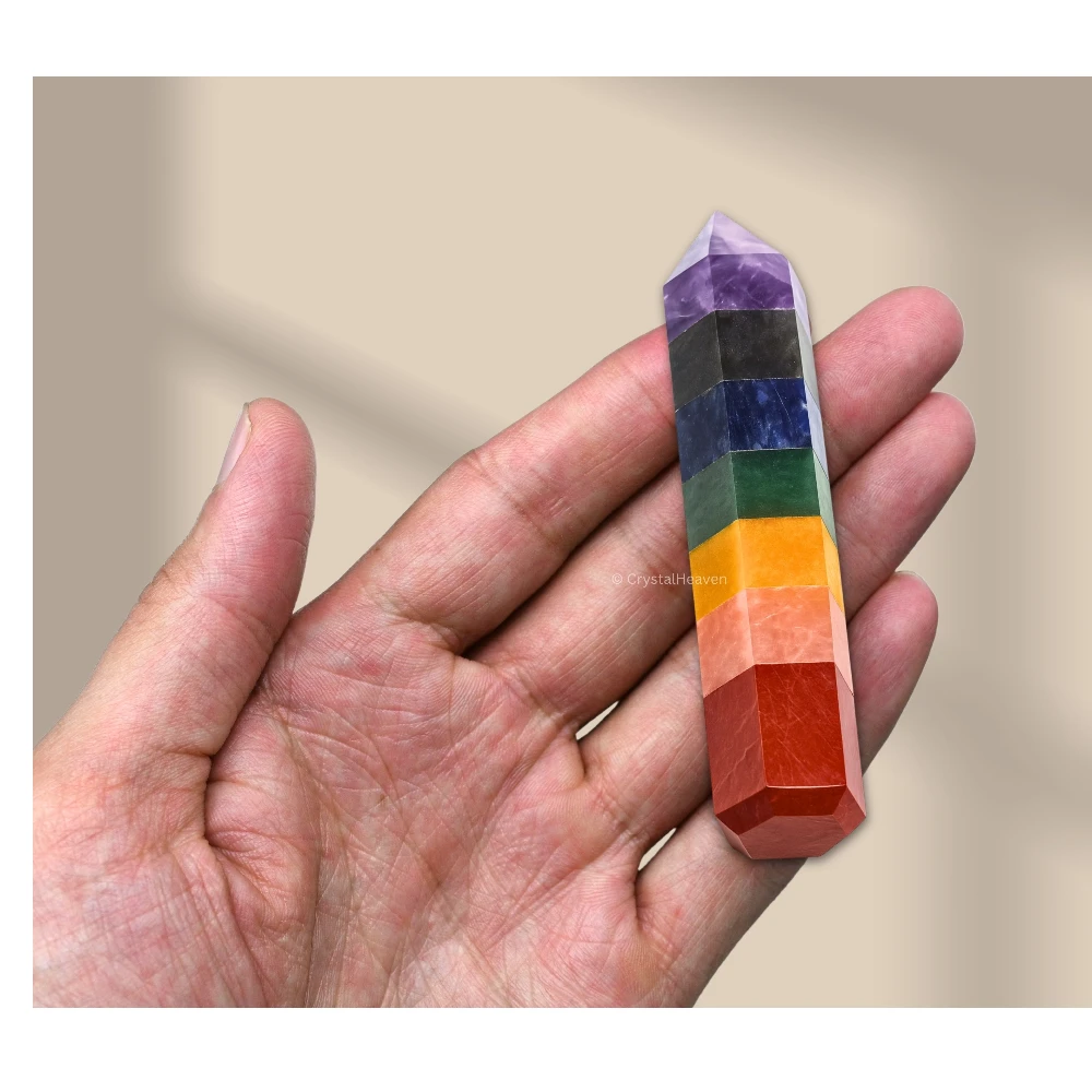 7 Chakra Tower (2" to 3" inch)