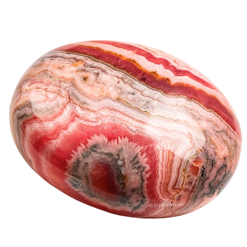Rhodochrosite Palm Stone