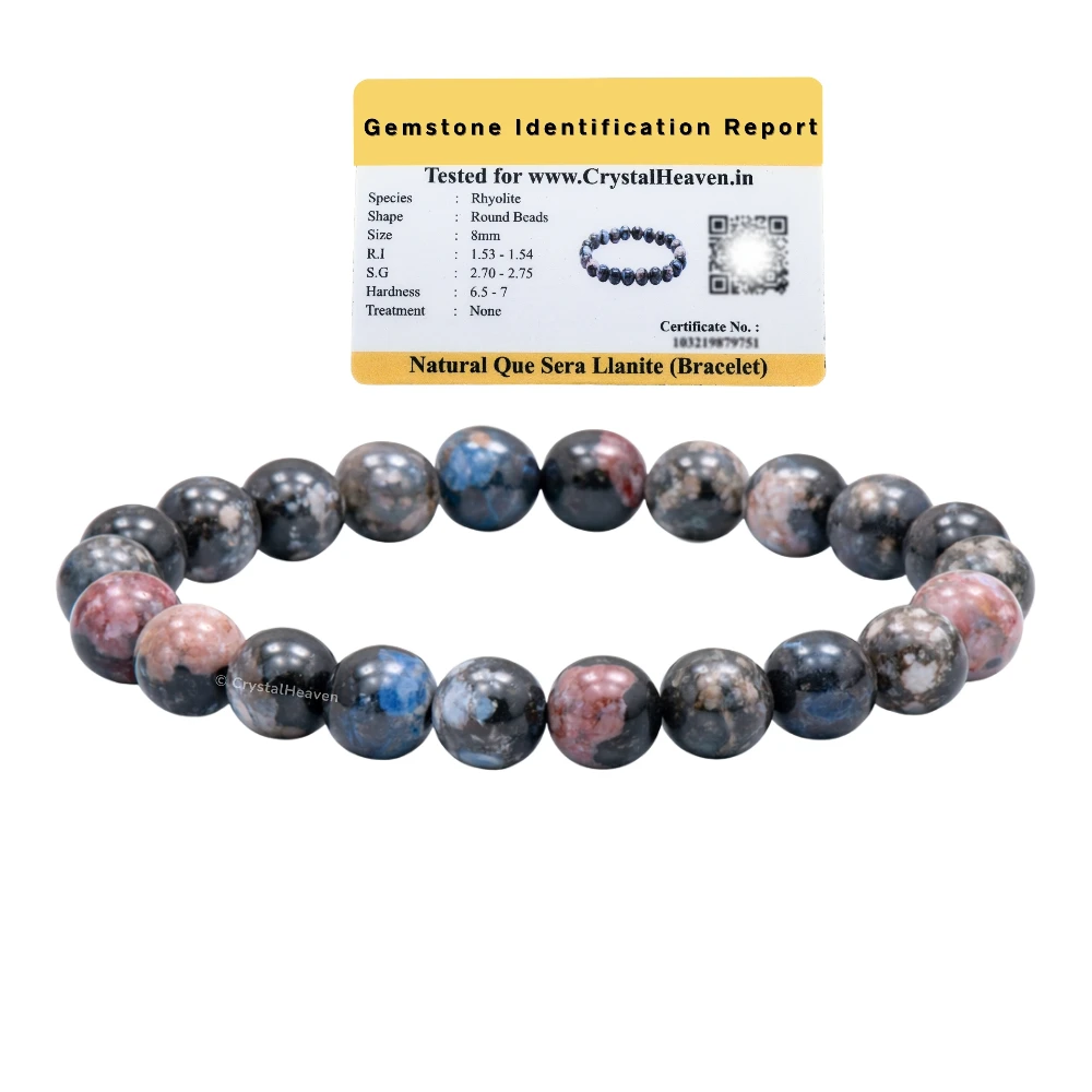 Que Sera - Llanite Bracelet (Elastic)