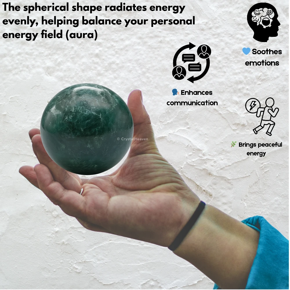 Moss Agate Sphere (2 Inch)