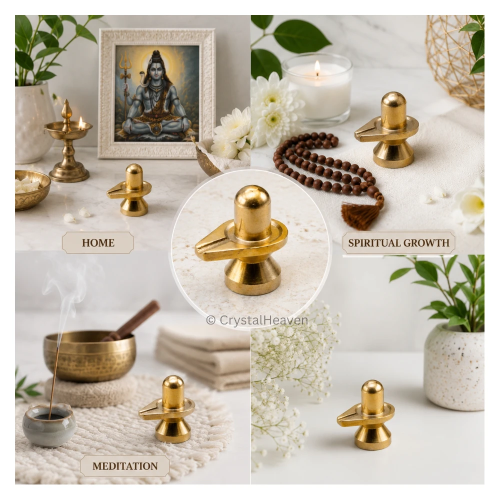 Shivling Bass Idol Figurine (60 Gram, 1 Inch)
