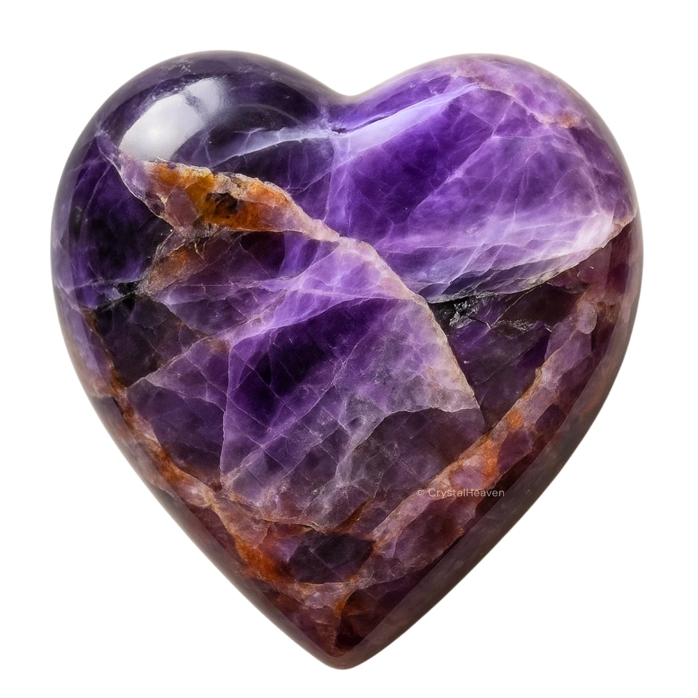 Dreamy Amethyst Heart