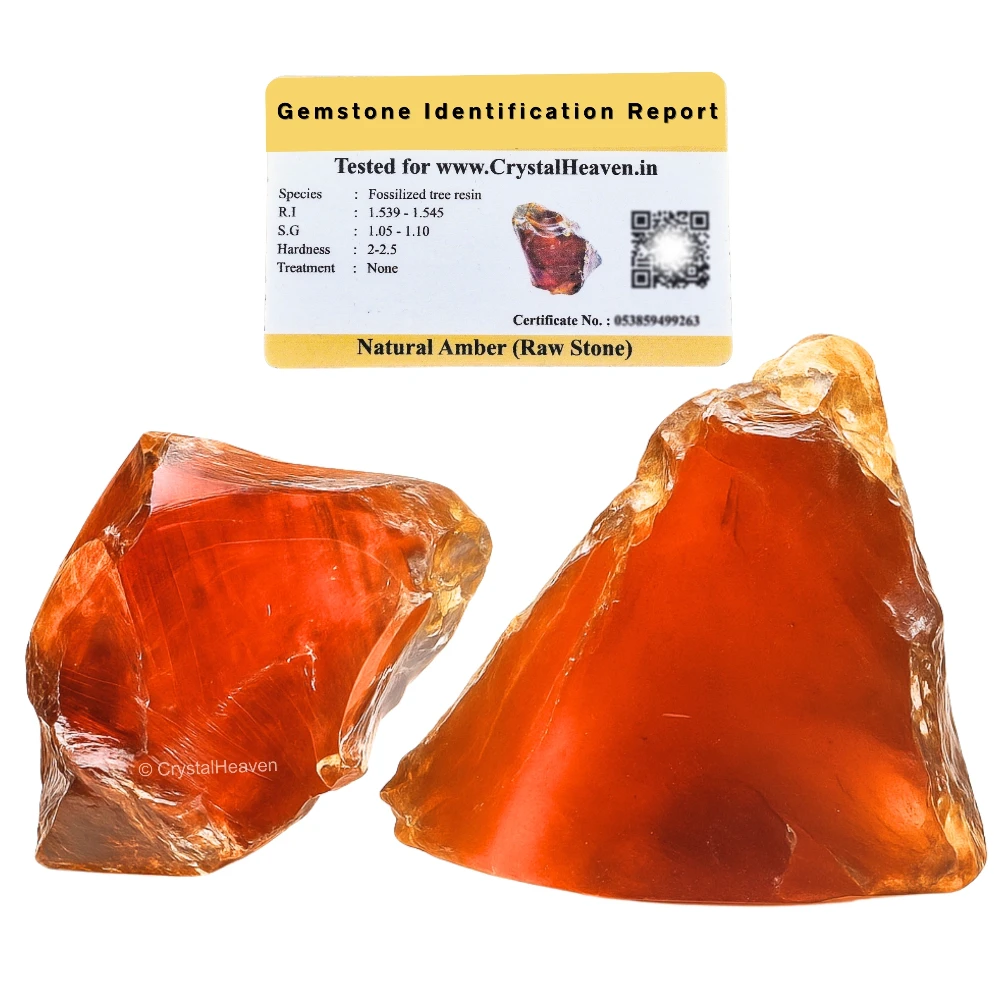Raw Amber Crystals (1 Piece)