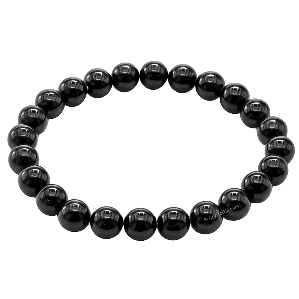 Black Tourmaline Bracelet (Elastic)
