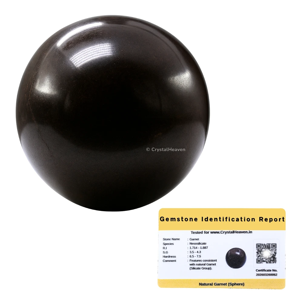 Garnet Sphere (2 Inch)
