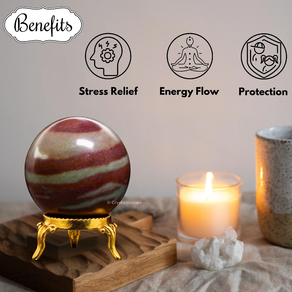 Shiva Lingam Sphere (2 Inch)