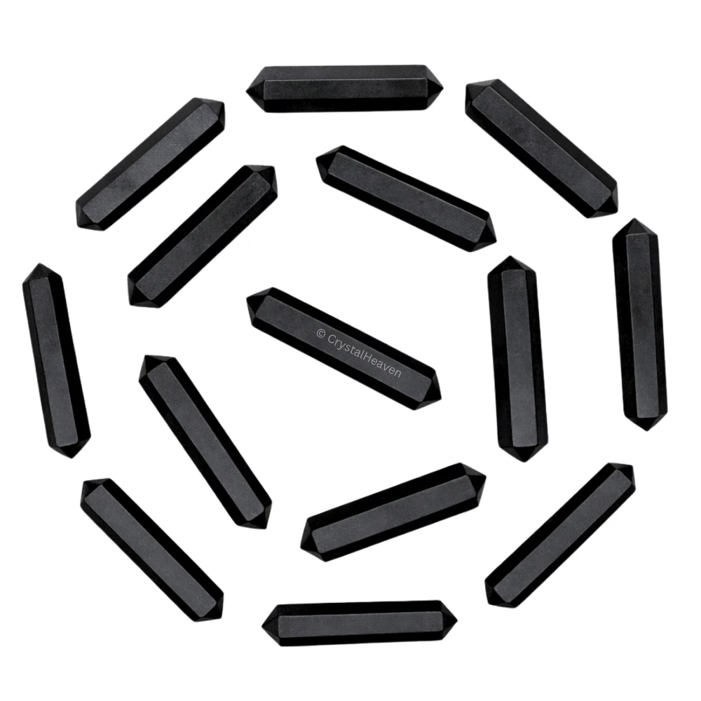 Shungite Pencil Points (Double Terminated)