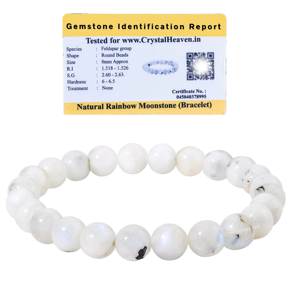 Rainbow Moonstone Bracelet (Elastic)