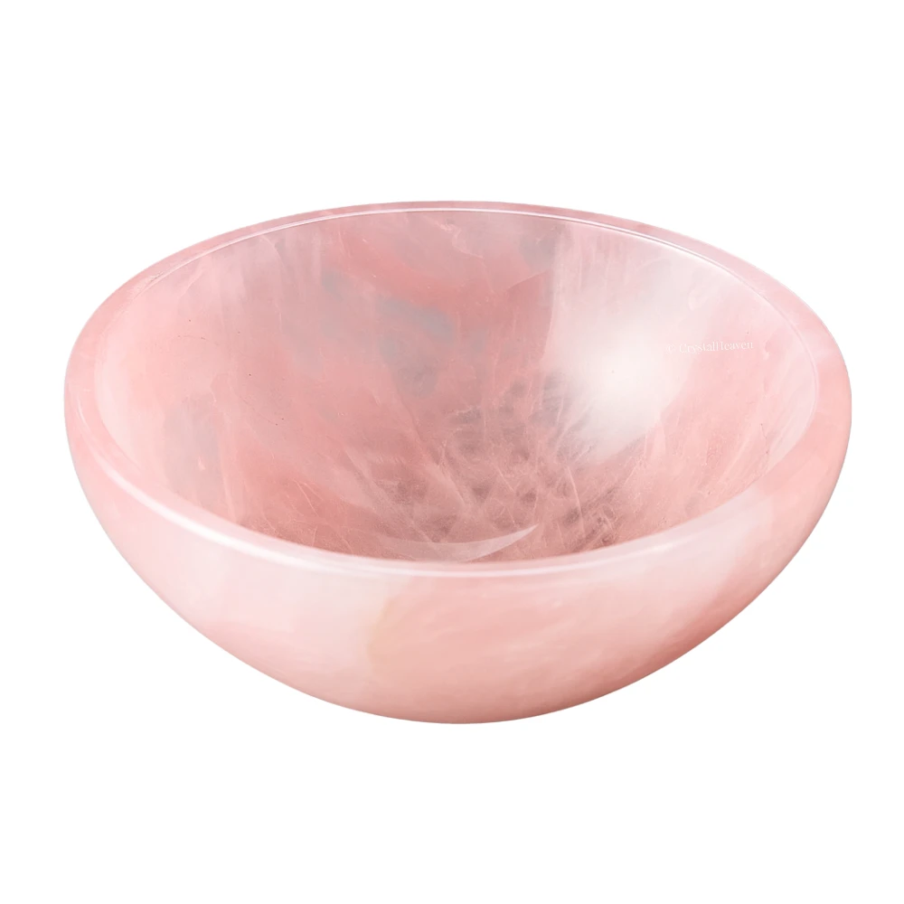 Rose Quartz Crystal Bowl - 3 Inch
