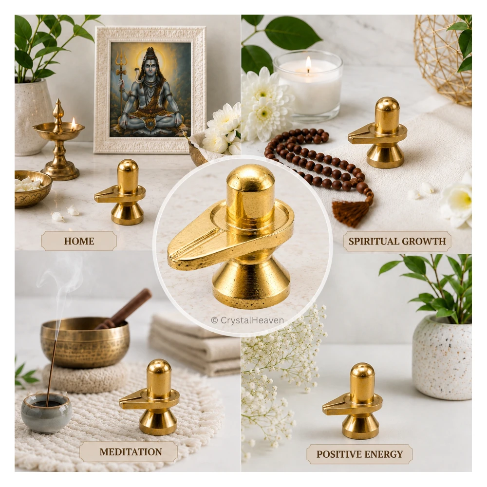 Shivling Bass Idol Figurine (325 Gram, 2.3 Inch)