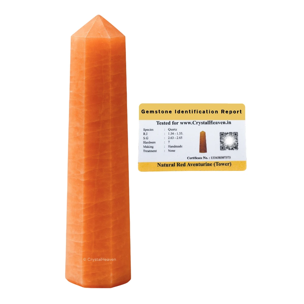 Red Aventurine Tower (2" to 3" inch)