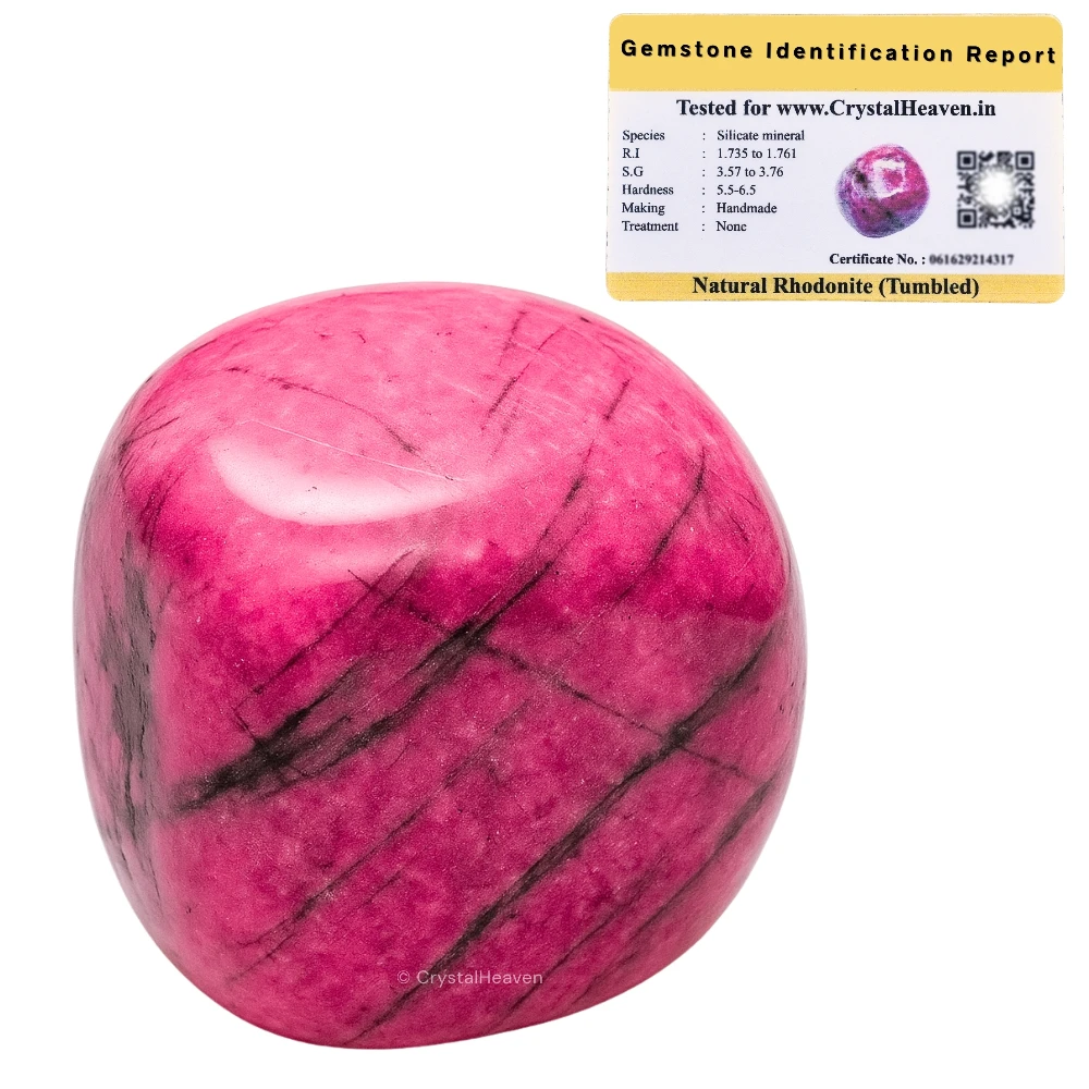 Tumbled Rhodonite Stones (30 Gram)