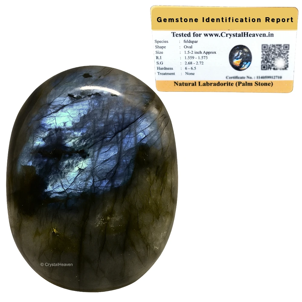 Labradorite Palm Stone (Regular)