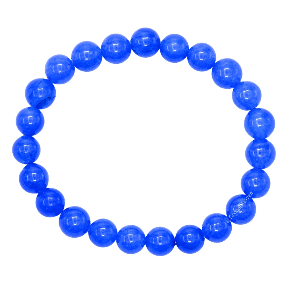 Blue Agate Bracelet (Elastic)