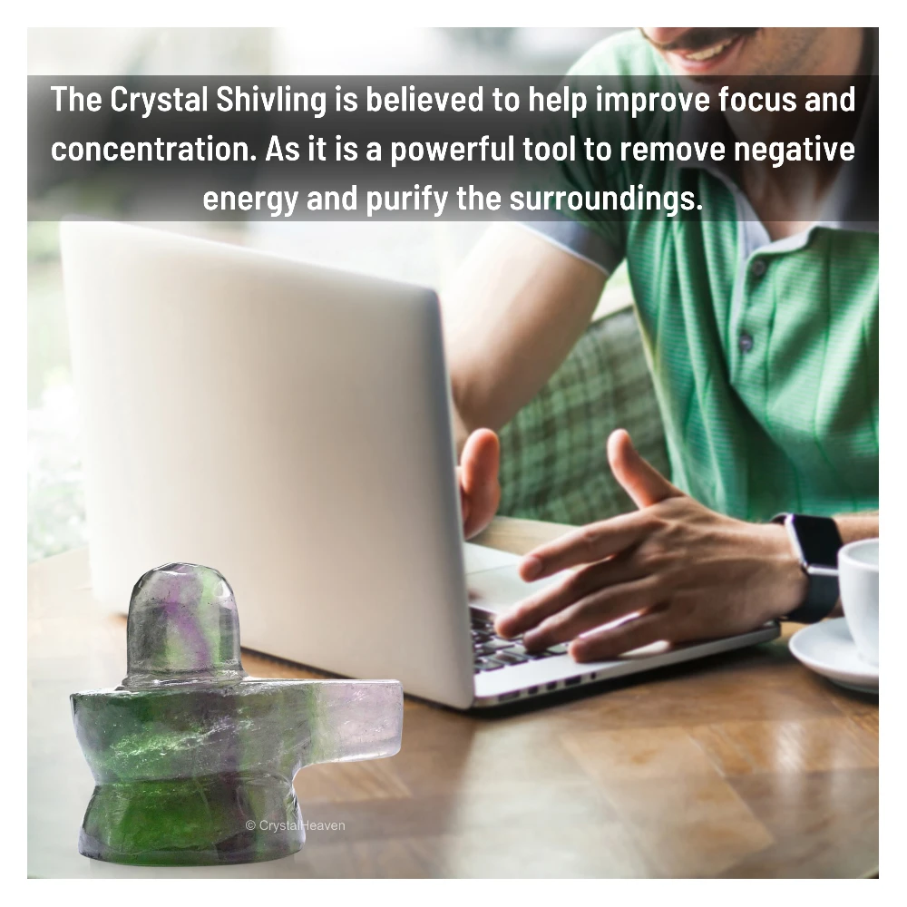 Multi Fluorite Shivling