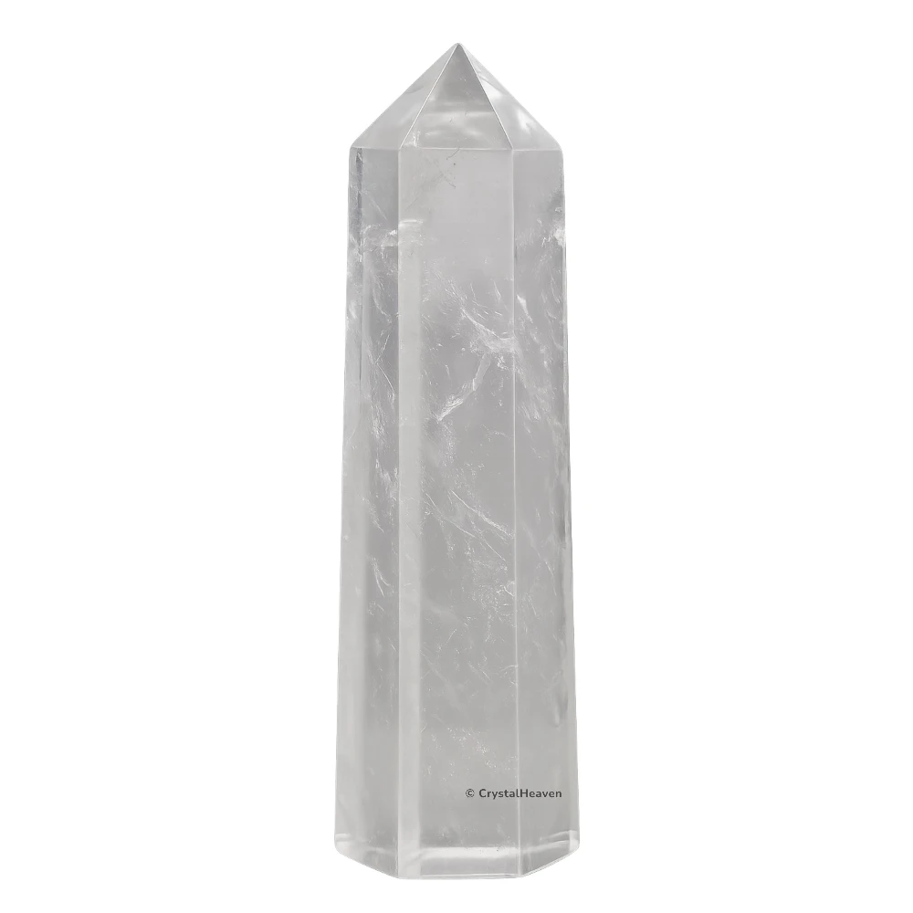Large Clear Quartz Tower