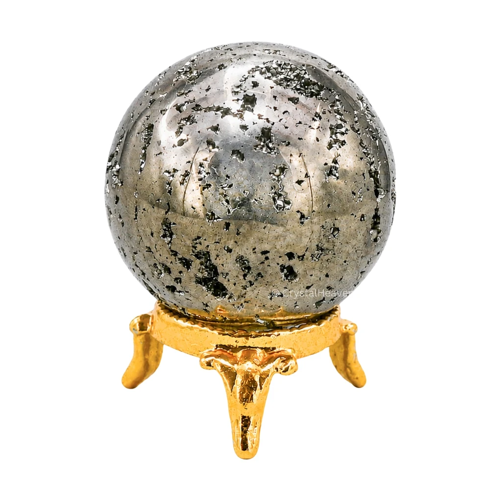 Raw Pyrite Sphere (1.5 Inch)