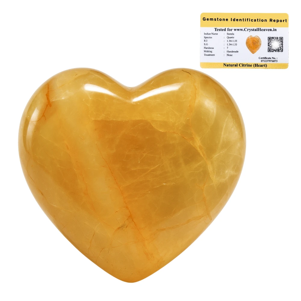 Citrine Heart