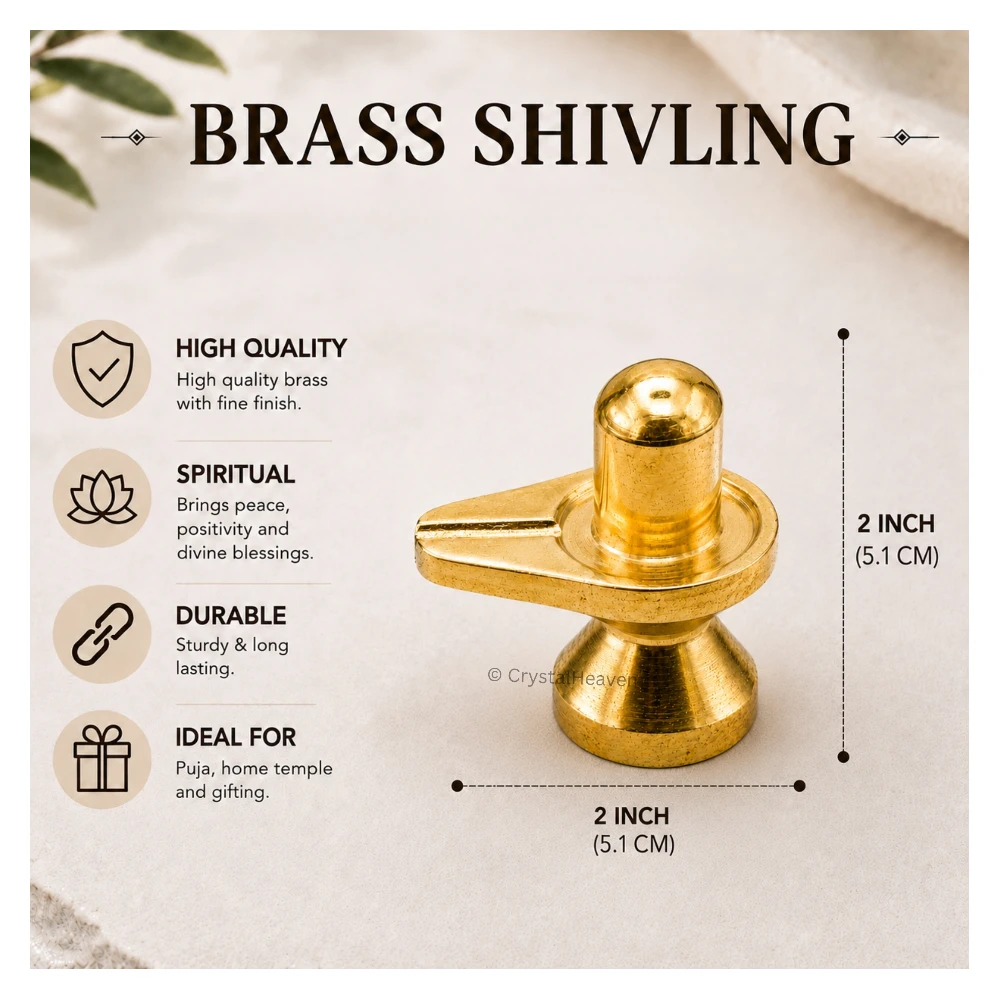 Shivling Bass Idol Figurine (325 Gram, 2.3 Inch)