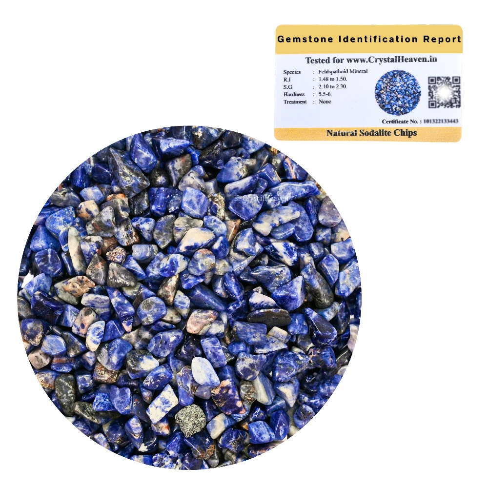 Sodalite Chips (500 gram)