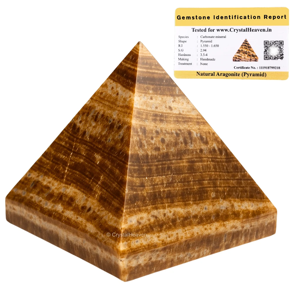 Aragonite Pyramid (1.5 Inch)