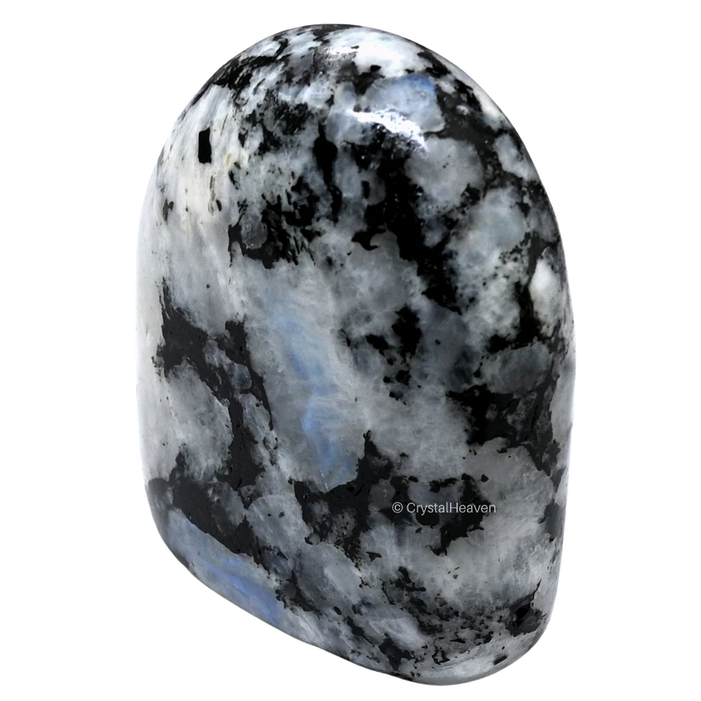 Rainbow Moonstone Standing Palm Stone (Regular)