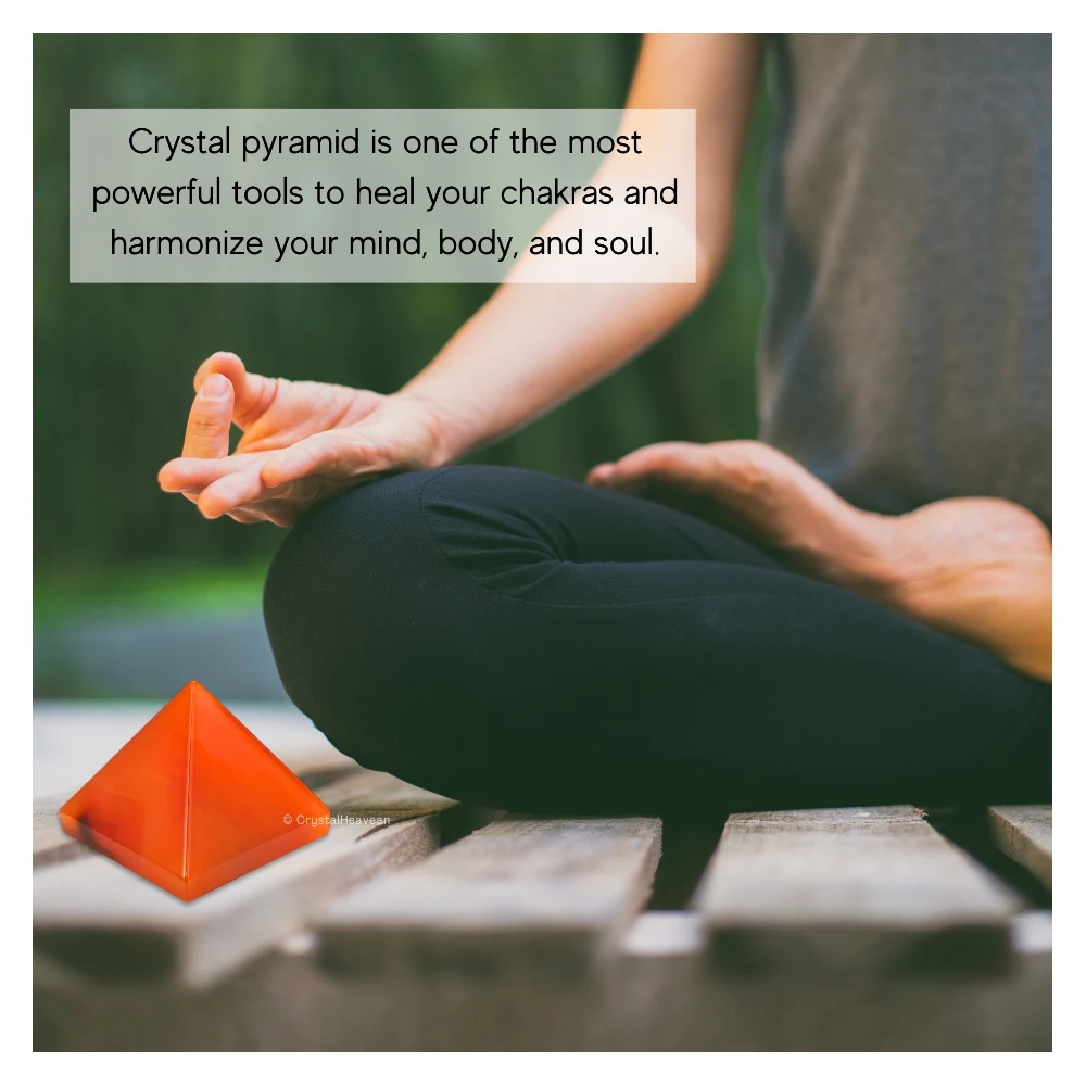 Carnelian Pyramid (1 Inch)