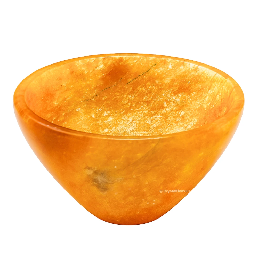 Golden Quartz Crystal Bowl - 2 Inch