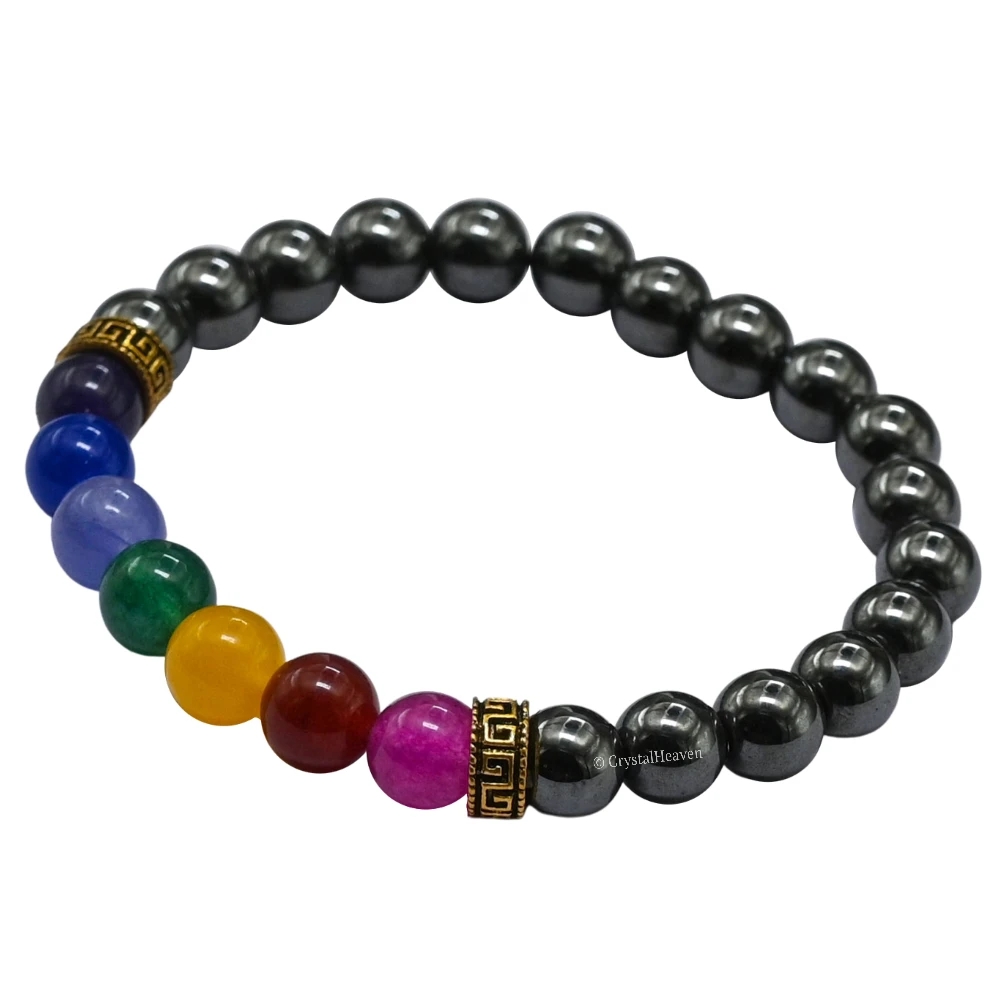 Hematite Chakra Bracelet (Elastic)