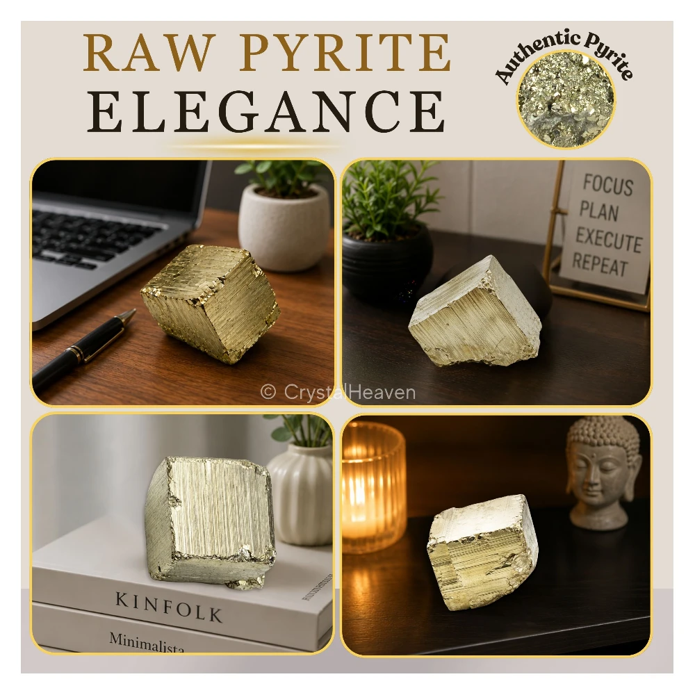 Raw Pyrite Cube (80 to 120)