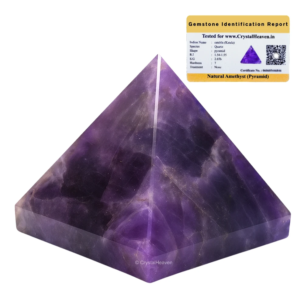 Amethyst Pyramid (1.5 Inch)