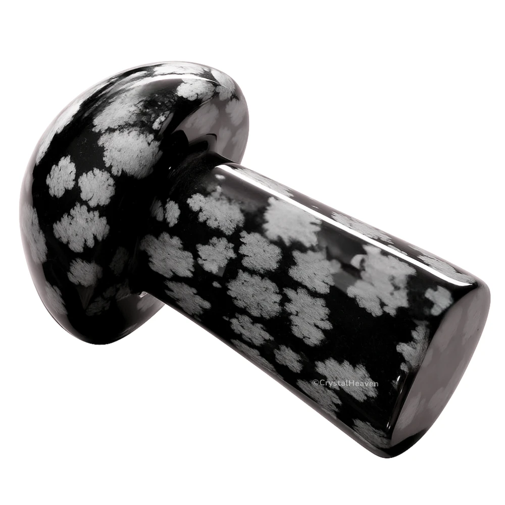 Snowflake Obsidian Mushroom