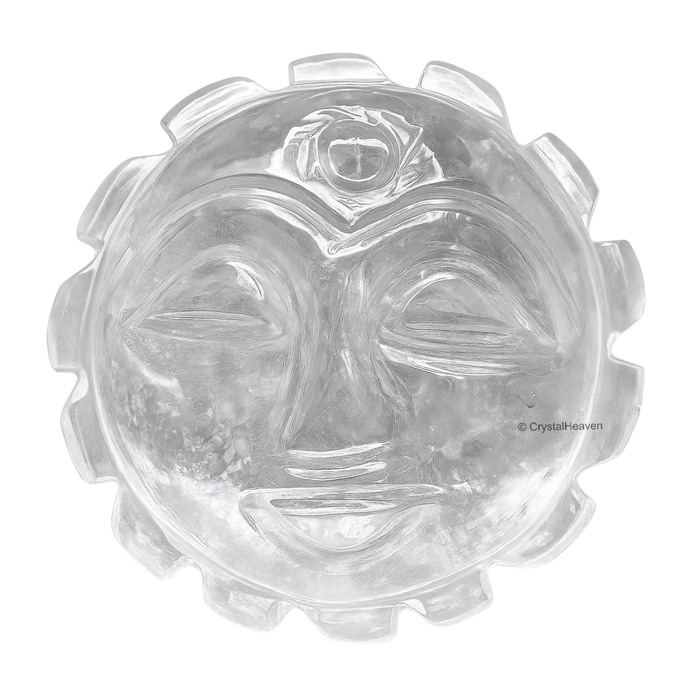 Sphatik Sun Face (30-50 Gram)