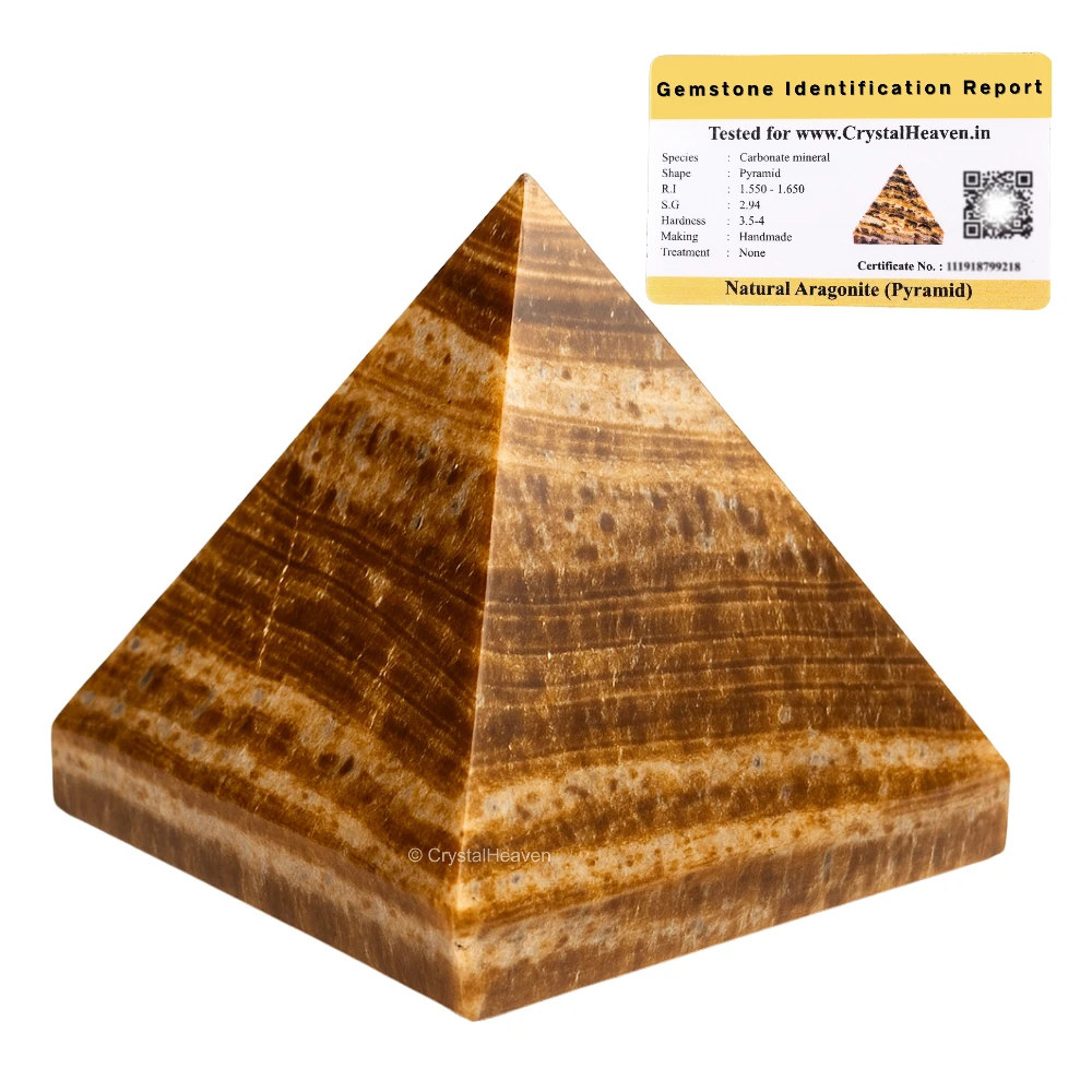 Aragonite Pyramid (1 Inch)