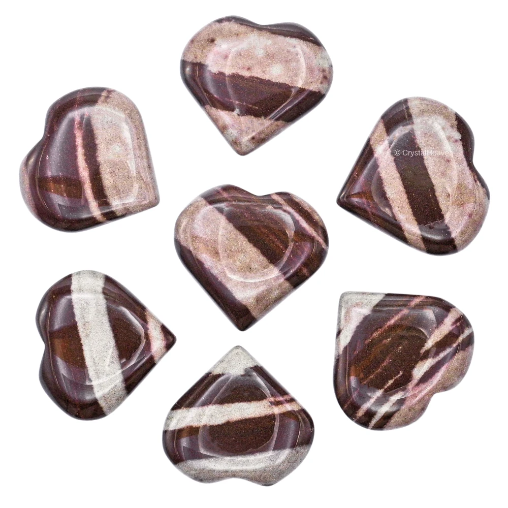 Narmada Shiva Lingam Mini Heart (Pack of 2)