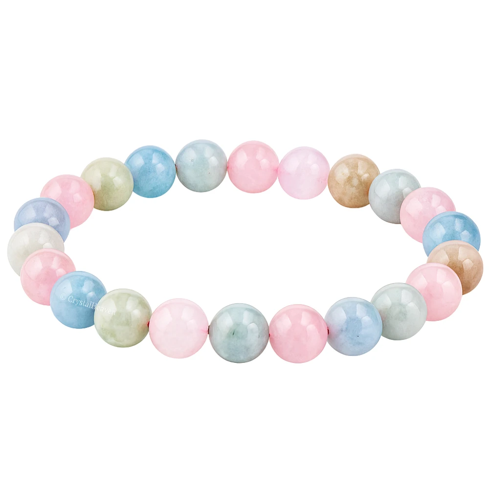 Natural Morganite Bracelet (Elastic)