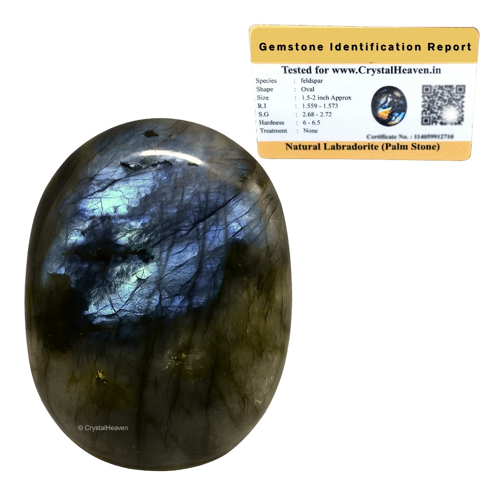 Labradorite Palm Stone (Large)