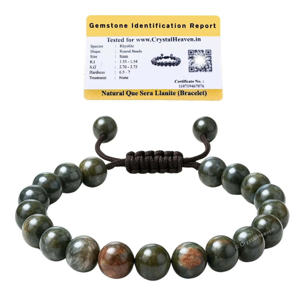 Que Sera - Llanite Bracelet (Adjustable)