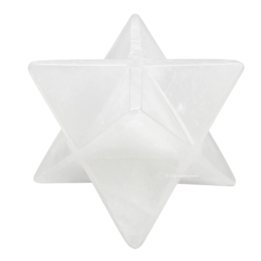 Selenite Crystal Merkaba (45-55 mm)