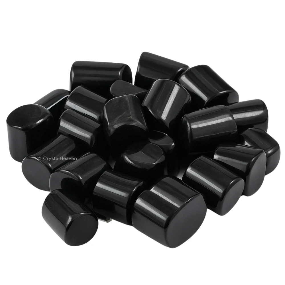 Tumbled Black Tourmaline Natural Stones (30 Gram)