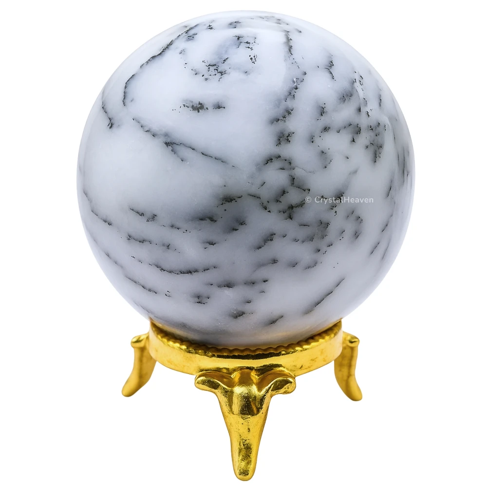 Dendrite Opal Sphere (1.5 Inch)