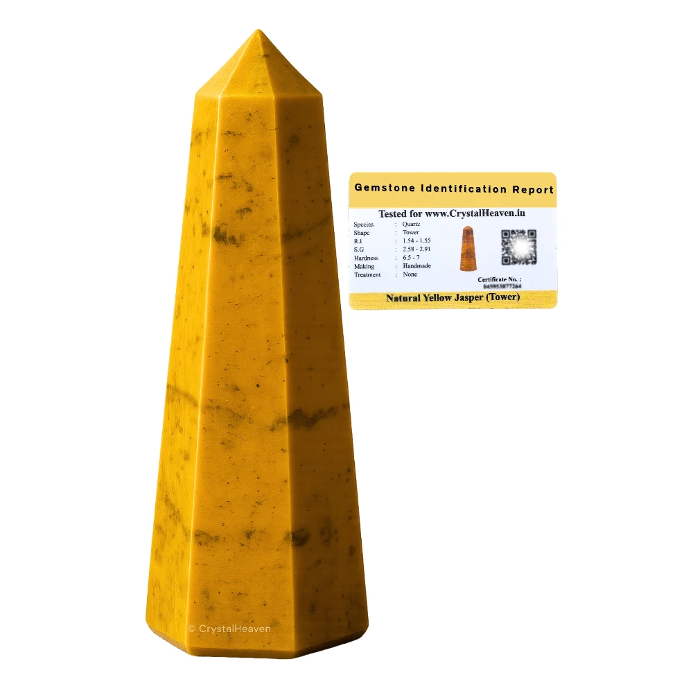 Yellow Jasper Tower (2" to 3" inch)