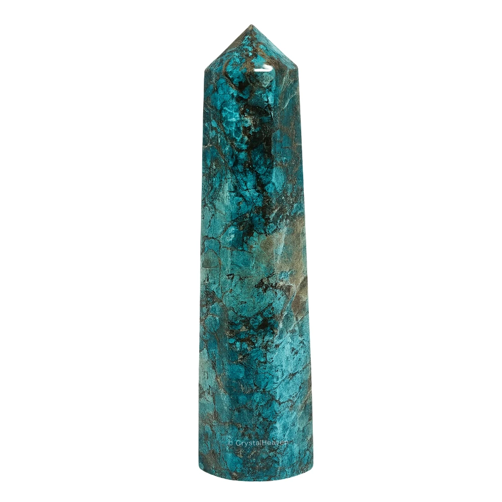 Chrysocolla  Crystal Tower (3" to 4" inch)