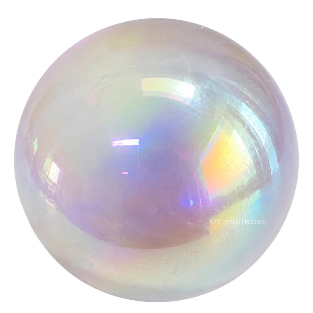 Angel Aura Quartz Sphere (1 Inch)