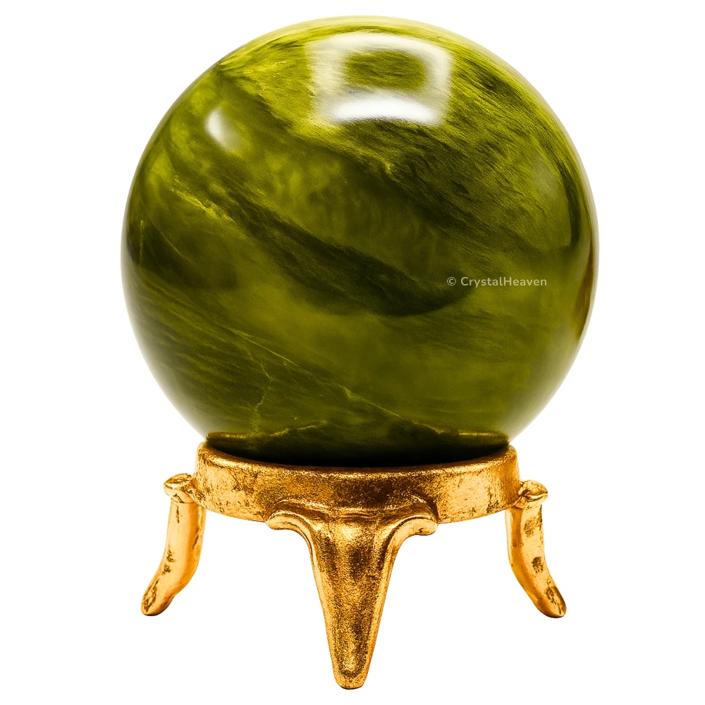 Vesuvianite Sphere (2 Inch)